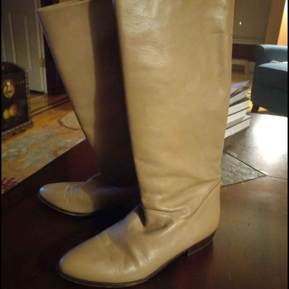 Sz 11 Real Italian Leather Boots